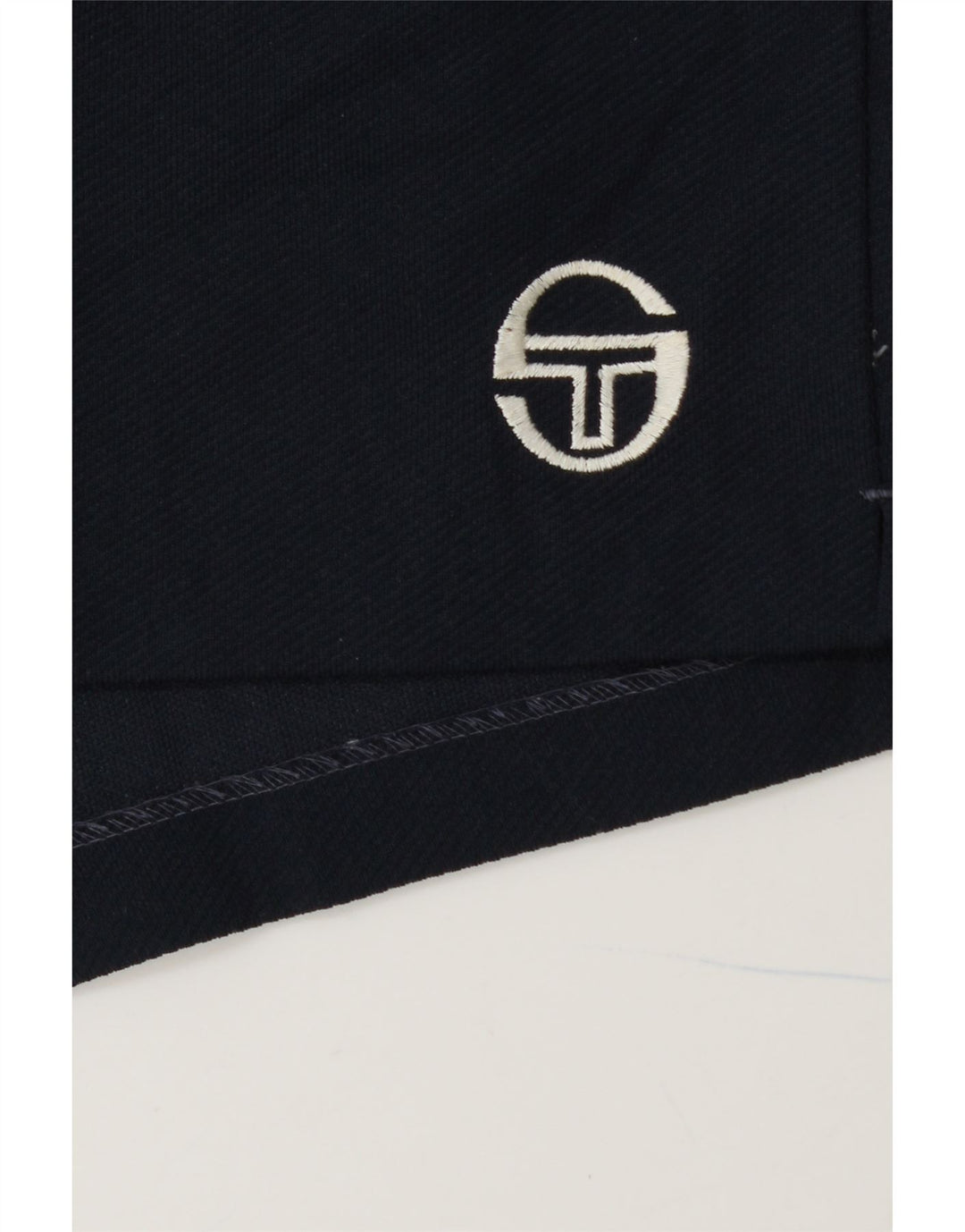 SERGIO TACCHINI Damen Chinoshorts W32 Large Marineblau Polyester
