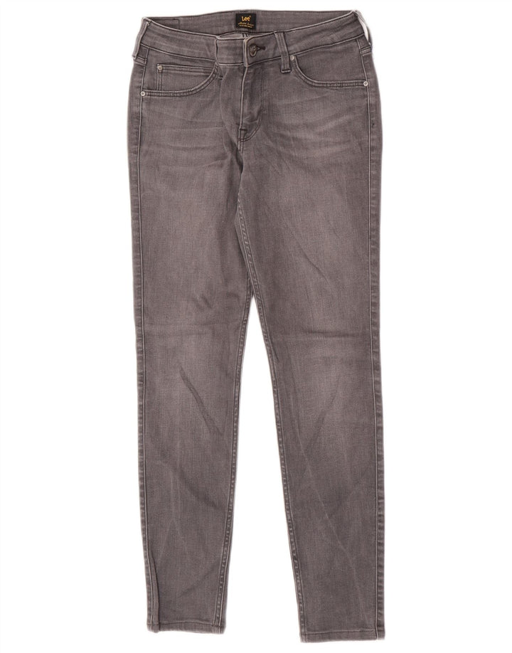 Lee Damen Skinny Jeans W26 L28 Grau
