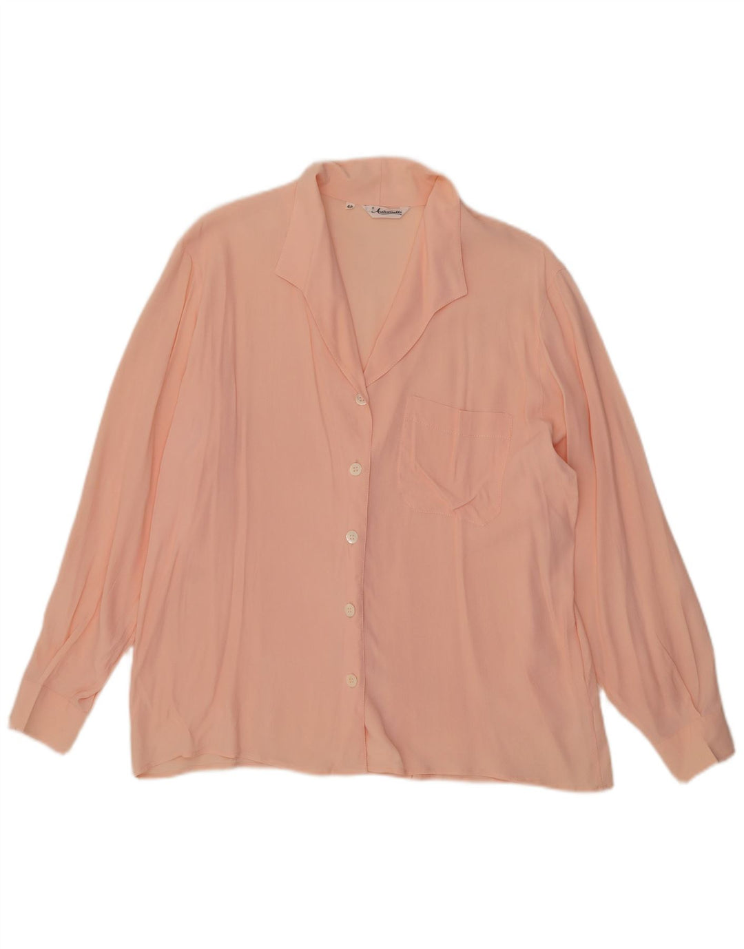 Antonelli Damen Hemdbluse IT 48 XL Rosa Acetat