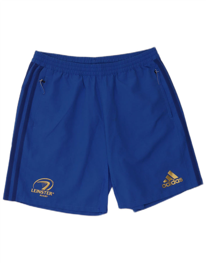 ADIDAS Damen Leinster Rugby Sport Shorts XL Blau Polyester