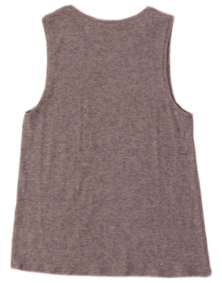 Zara Damen-Trägershirt UK 12 Mittelgrau meliert