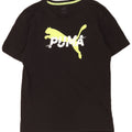 Puma Herren Grafik T-Shirt Top Small Schwarz