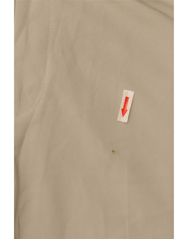 Marks & Spencer Herren-Anzughose, normal, W34, L33, Beige, Polyester