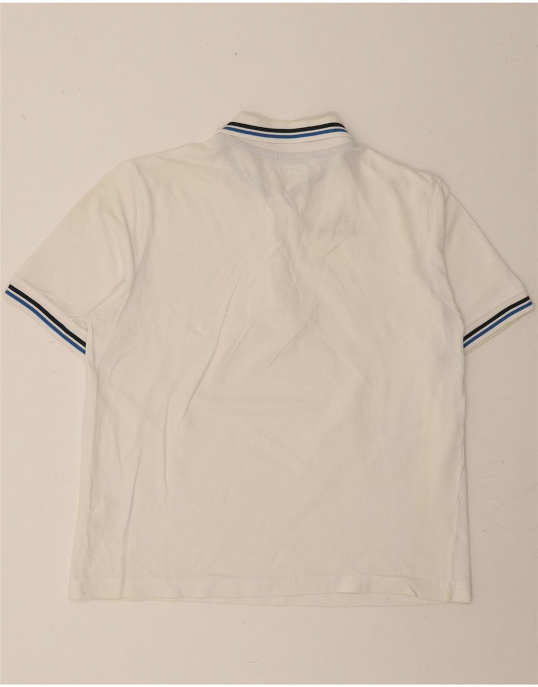 KAPPA Mens Polo Shirt Small White Vintage Kappa and Second-Hand Kappa from Messina Hembry 