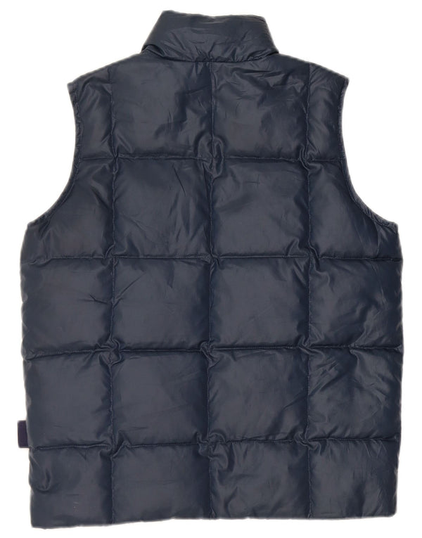 Champion Wattierte Weste für Jungen, 9–10 Jahre, mittelmarineblaues Polyester