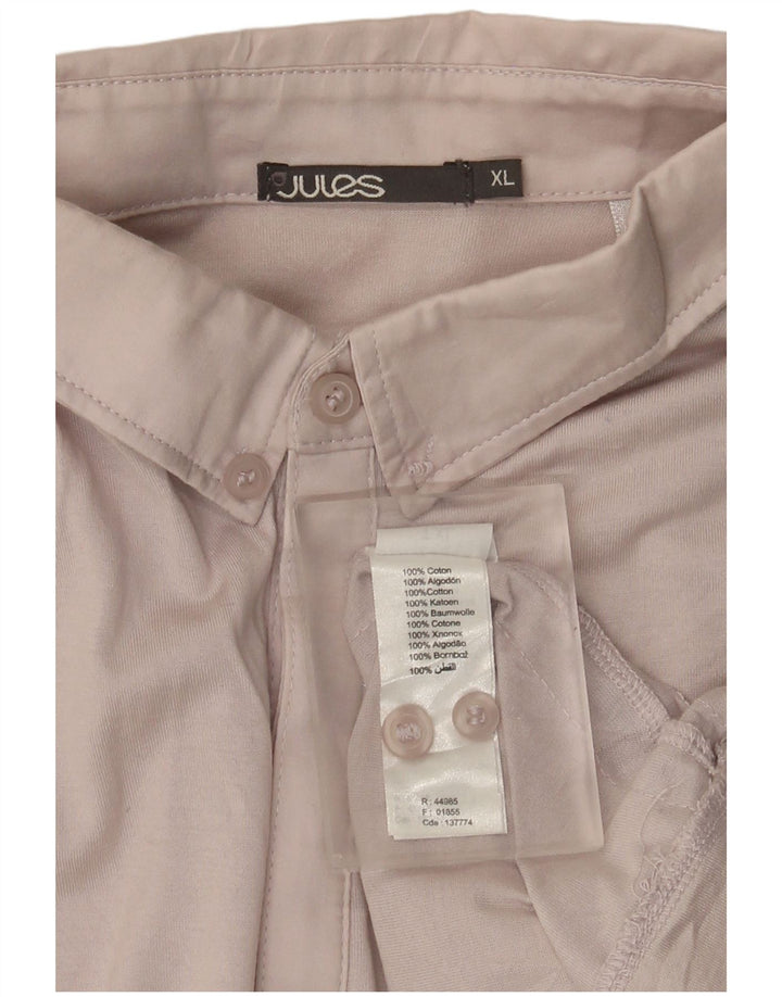 Jules Herren Poloshirt XL Rosa Baumwolle