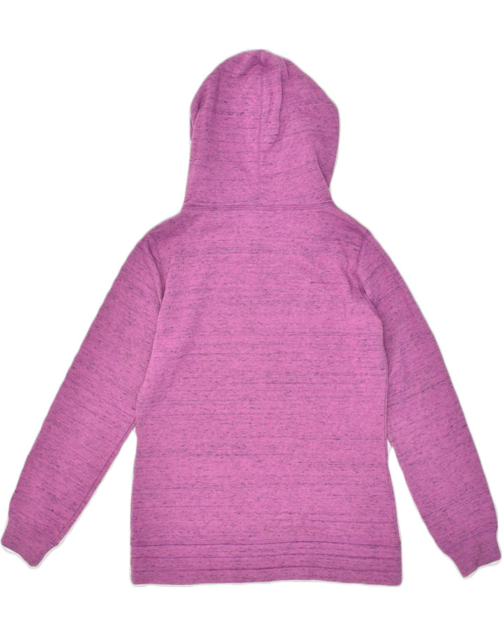 CHAMPION Womens Hoodie Jumper UK 12 Medium Pink Cotton | Vintage Champion | Thrift | Second-Hand Champion | Used Clothing | Messina Hembry 