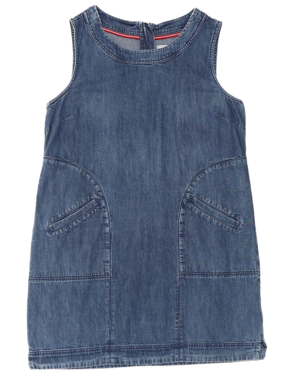 White Stuff Damen Ärmelloses Jeanskleid UK 18 XL Blaue Baumwolle
