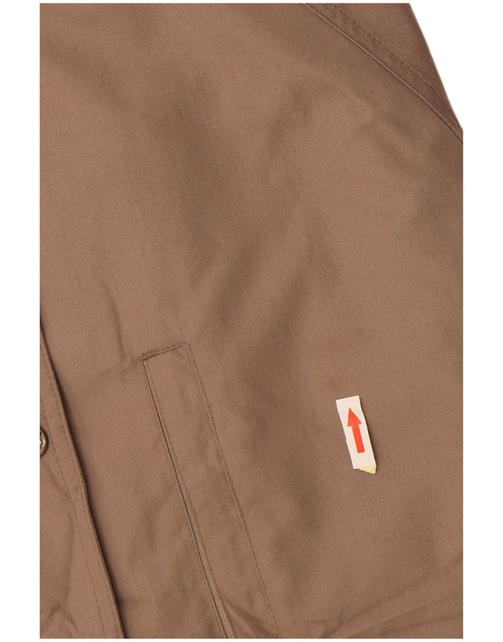 EDDIE BAUER Damen Utility-Jacke UK 16 Large Beige Polyester