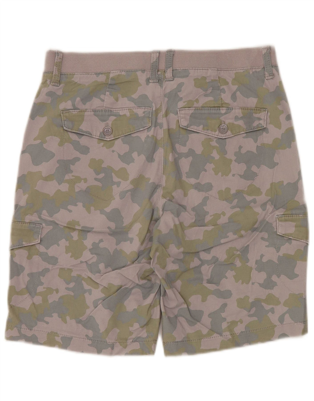 Lee Damen-Cargoshorts mit mittlerer Leibhöhe, US 6, Mittel, W30, Lila, Camouflage-Baumwolle