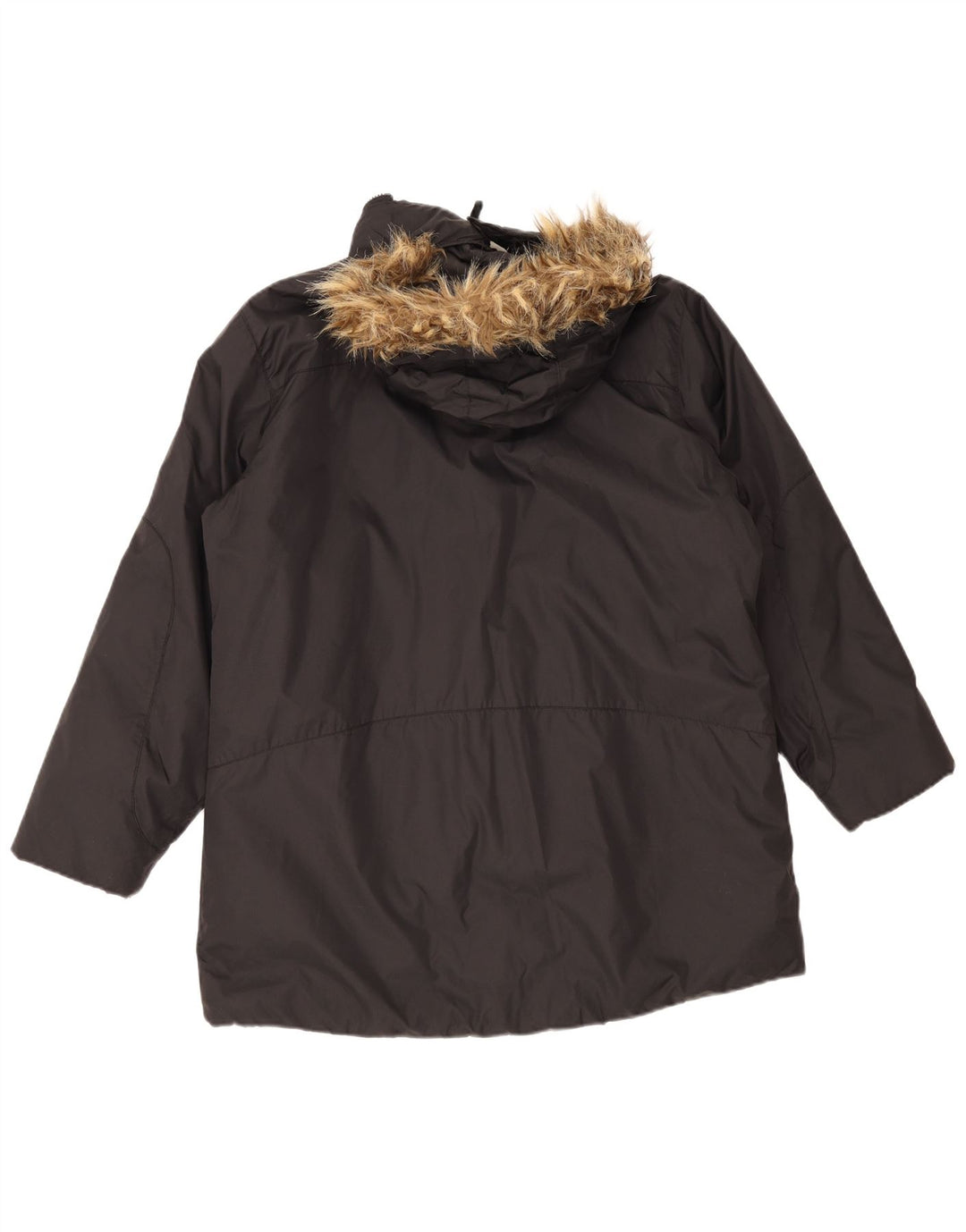 Helly Hansen Damen-Parkajacke mit Kapuze, UK 18, XL, Schwarz, Polyamid