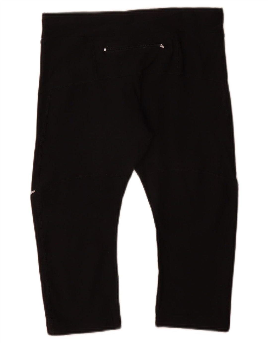 Nike Damen Dri Fit Capri Leggings UK 4 XS Schwarz Polyester