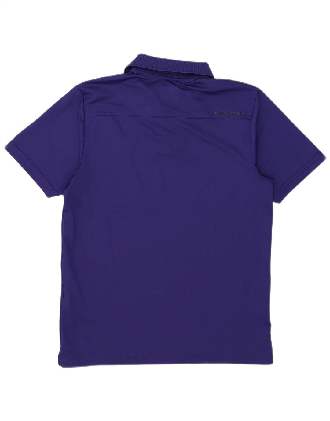 Under Armour Herren Heat Gear Poloshirt Mittelblaues Polyester