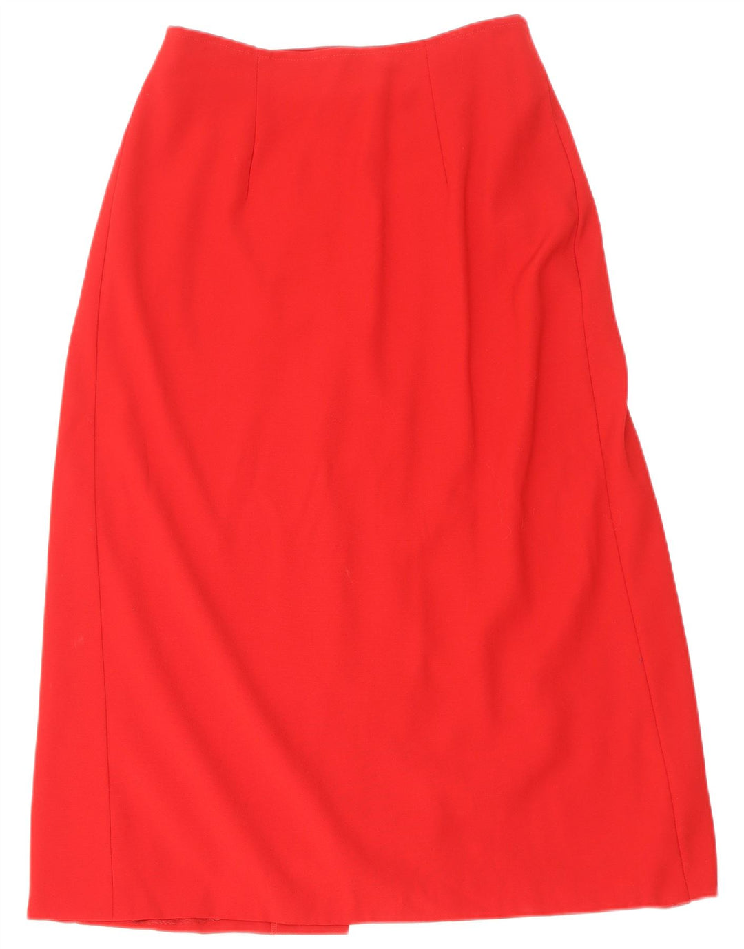 Lola Zanini Damen Wickelrock W29 Mittelrote Schurwolle