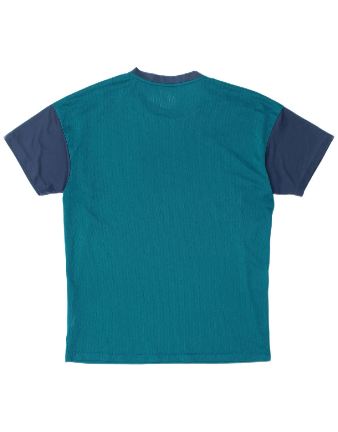 PUMA Herren T-Shirt Top Mittelblaues Colourblock-Polyester