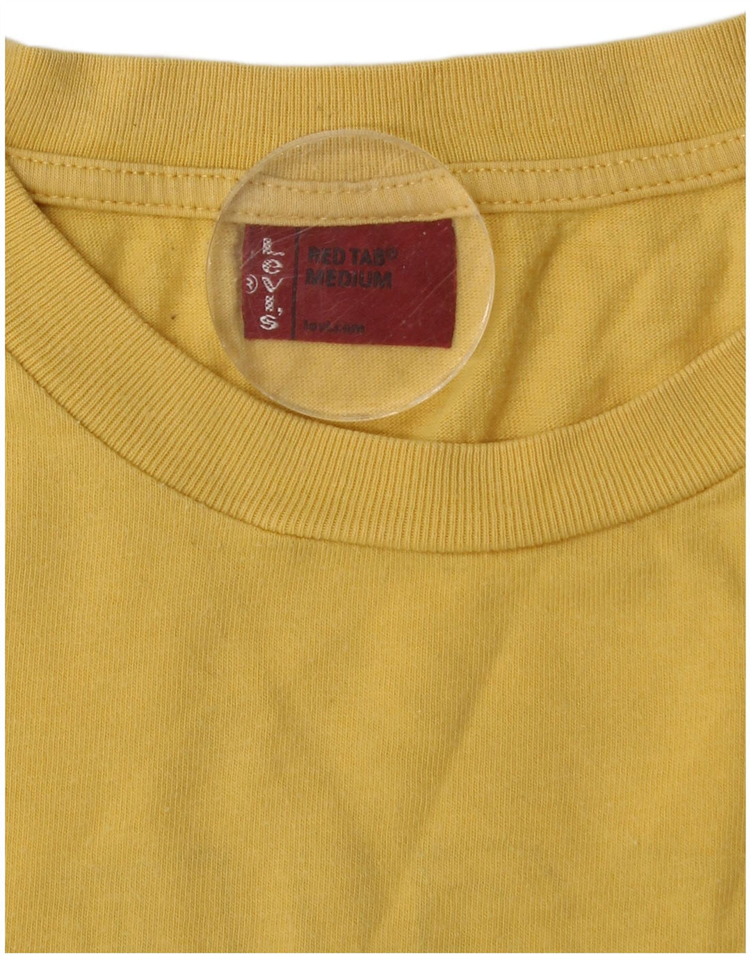 Levi's Herren Grafik-T-Shirt-Oberteil Mittelgelb