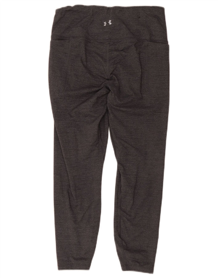 Under Armour Damen Capri-Leggings UK 12 Mittelgrau