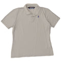 K-WAY Damen Poloshirt UK 14 Mittelgraues Polyester