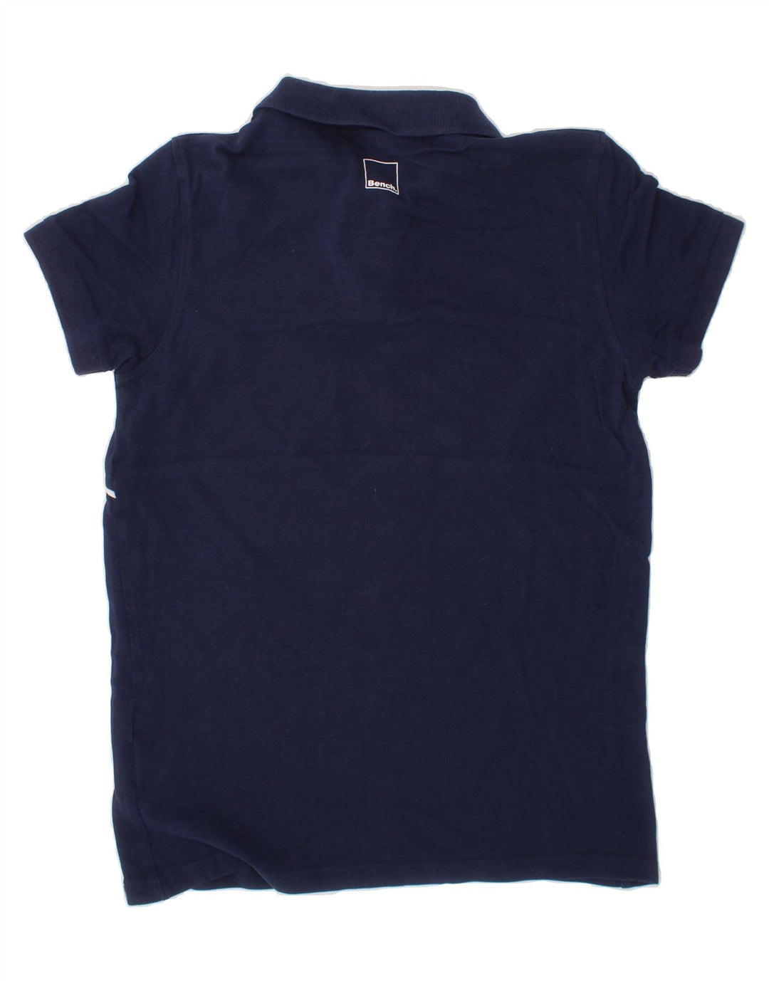 BENCH Boys Graphic Polo Shirt 10-11 Years Navy Blue Cotton Vintage Bench and Second-Hand Bench from Messina Hembry 