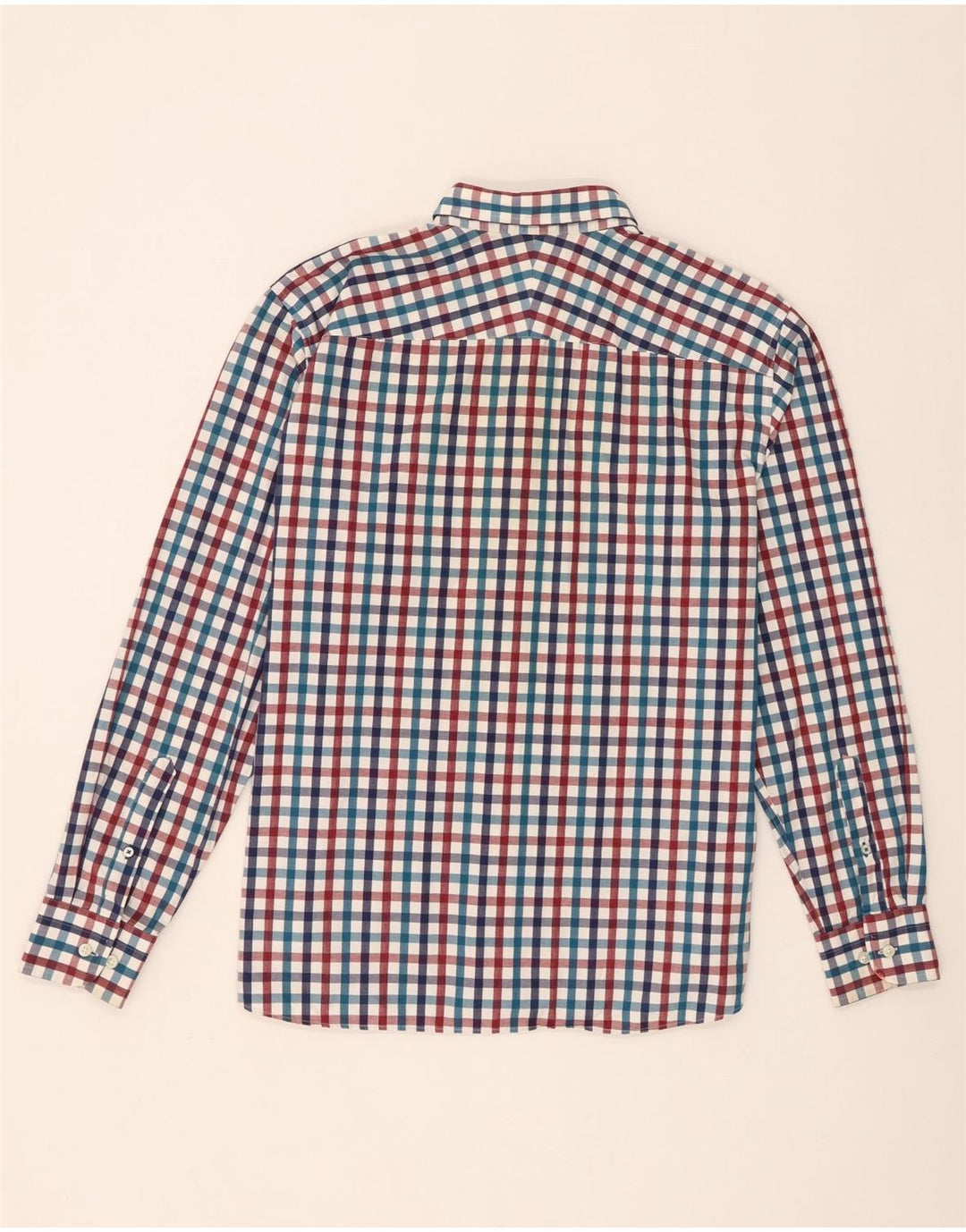 Marks & Spencer Herren Blue Harbor Hemd XL Mehrfarbig Gingham