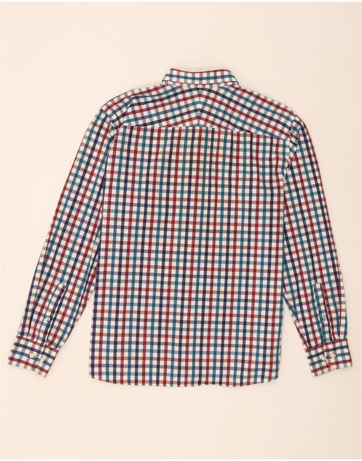 Marks & Spencer Herren Blue Harbor Hemd XL Mehrfarbig Gingham