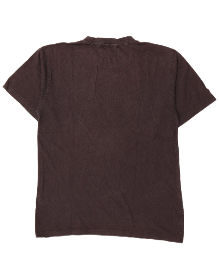 Fila Herren-T-Shirt mit Grafik, Größe S, schwarze Baumwolle