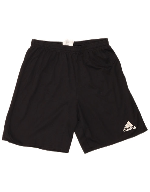 Adidas Jungen Climalite Sportshorts 15–16 Jahre, schwarzes Polyester