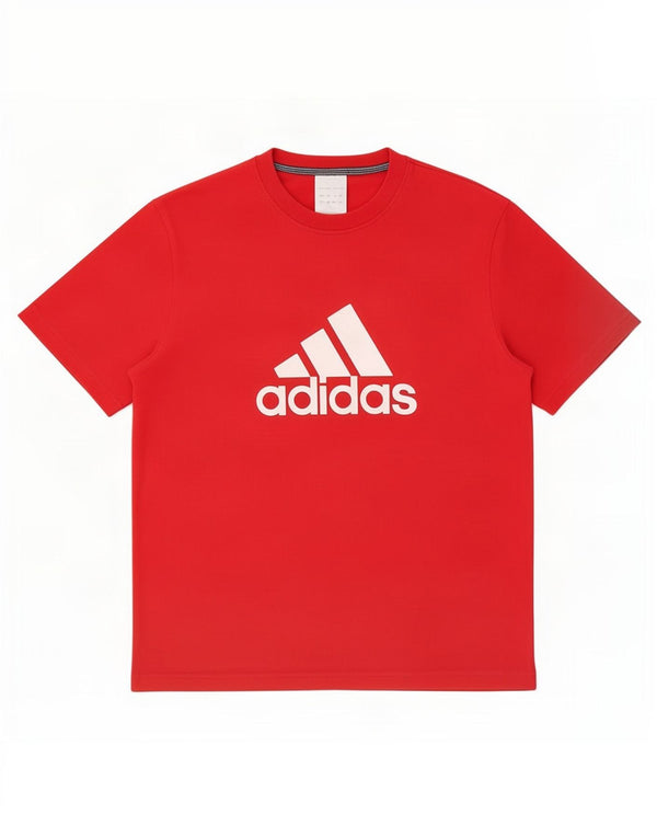 Adidas Herren Grafik T-Shirt Top XL Rosa Baumwolle
