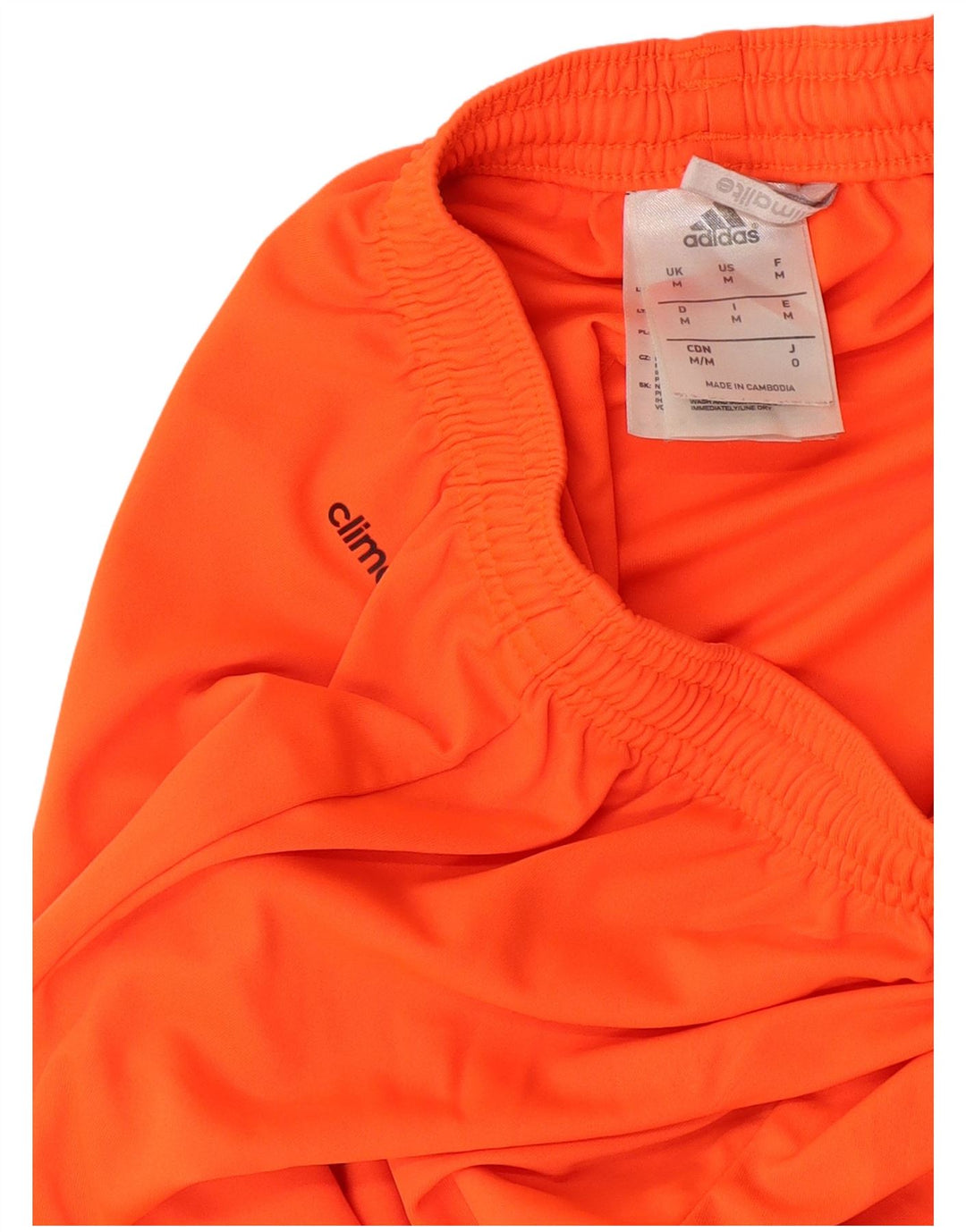 Adidas Herren Climalite Sport Shorts Medium Orange Polyester