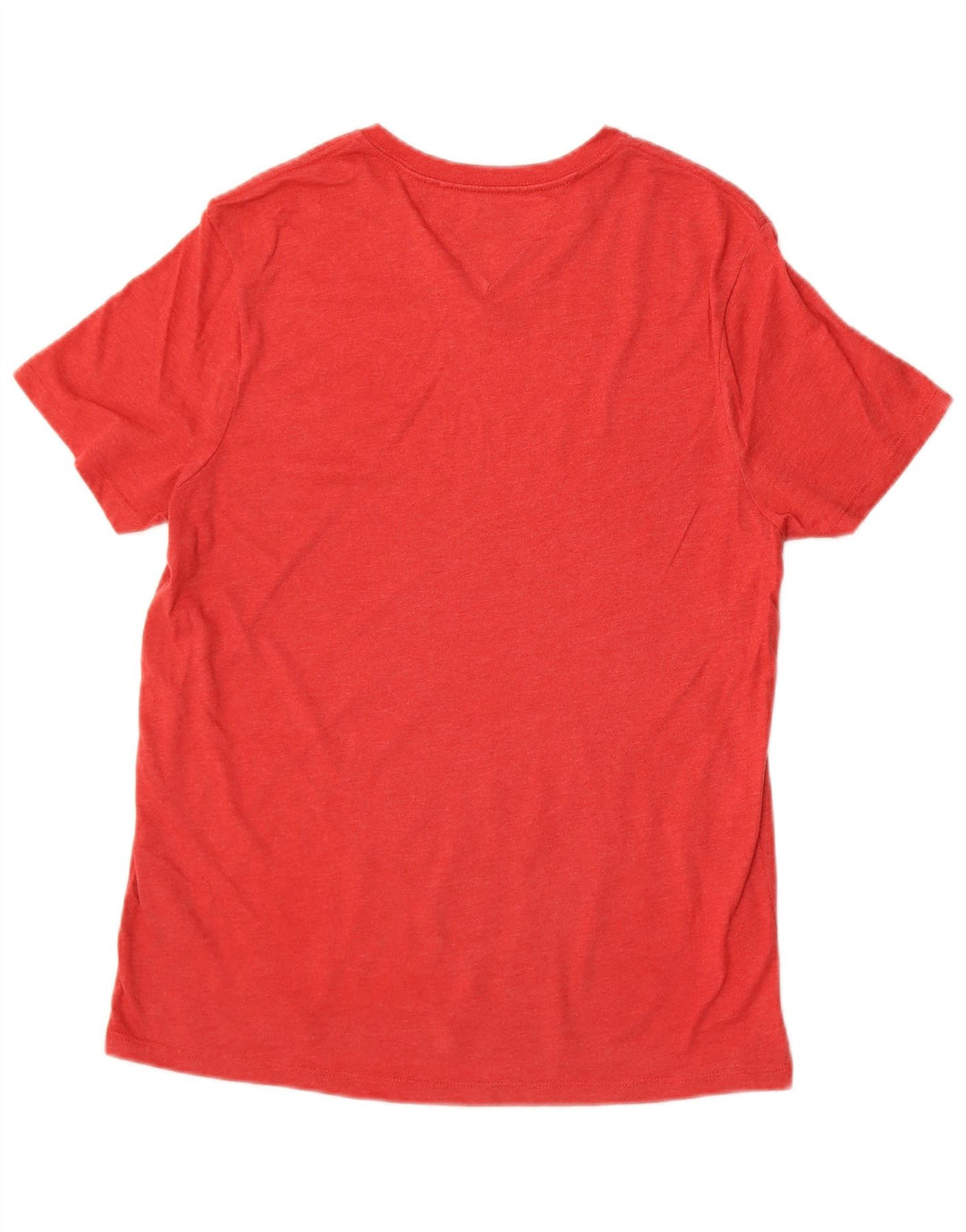 Tommy Hilfiger Herren T-Shirt Top Small Rot Baumwolle