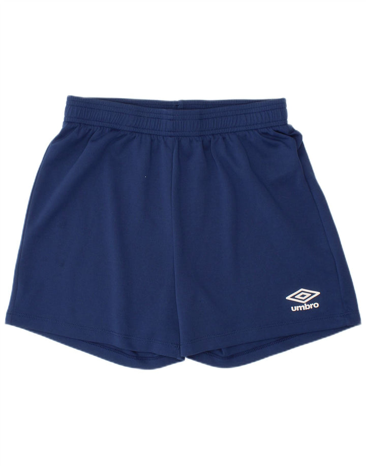 Umbro Sportshorts für Jungen, 9–10 Jahre, mittelgroß, marineblau, Polyester