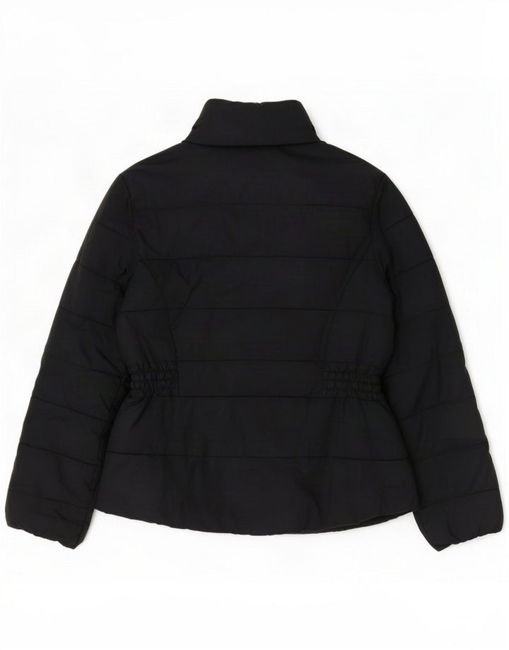 Marks & Spencer Damen Wattierte Jacke UK 12 Medium Navy Blue Polyester