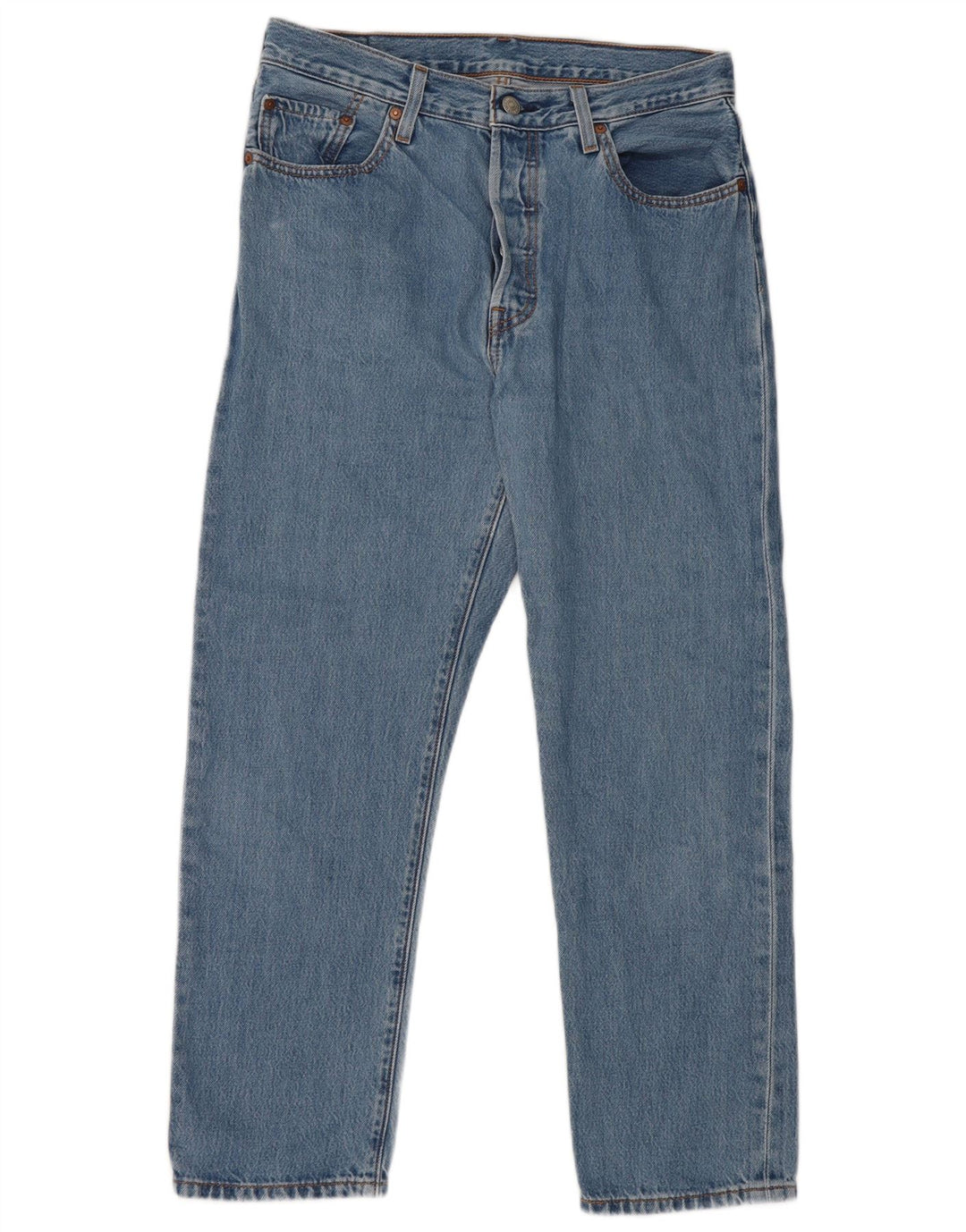 Levi's Herren 501 Straight Jeans W29 L26 Blaue Baumwolle