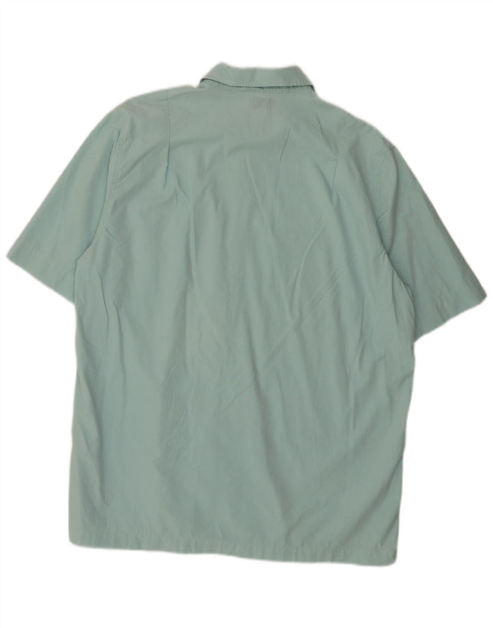 Levi's Herren-Kurzarmhemd XL aus blauer Baumwolle
