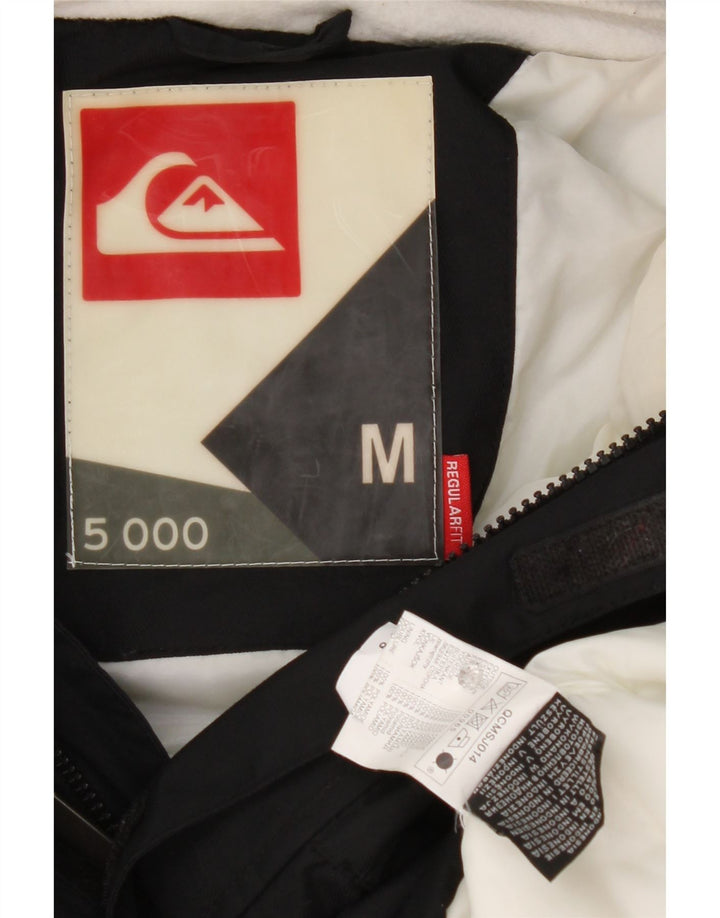 Quiksilver Herren-Windbreakerjacke mit Kapuze, UK 38, mittelschwarz, Polyamid