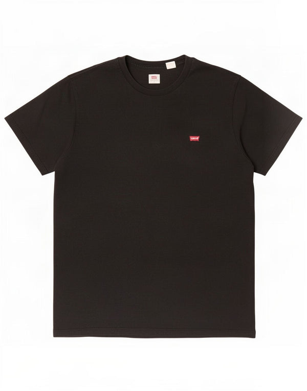 Levi's Herren T-Shirt Top Large Schwarz Baumwolle