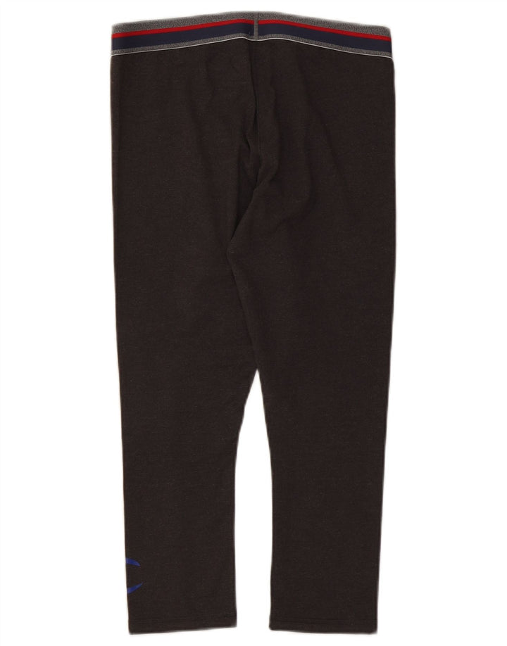 Champion Damen-Capri-Leggings mit Grafik, UK 12, mittelbraun, Baumwolle