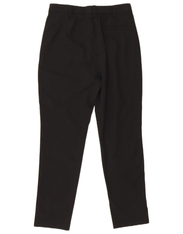 Marks & Spencer Damen Slim Casual Hose UK 10 Small W28 L26 Schwarz