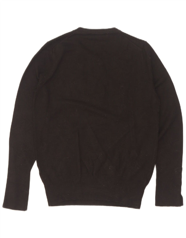 Zara Damen-Pullover mit Rundhalsausschnitt, Gr. 12, mittelschwarz