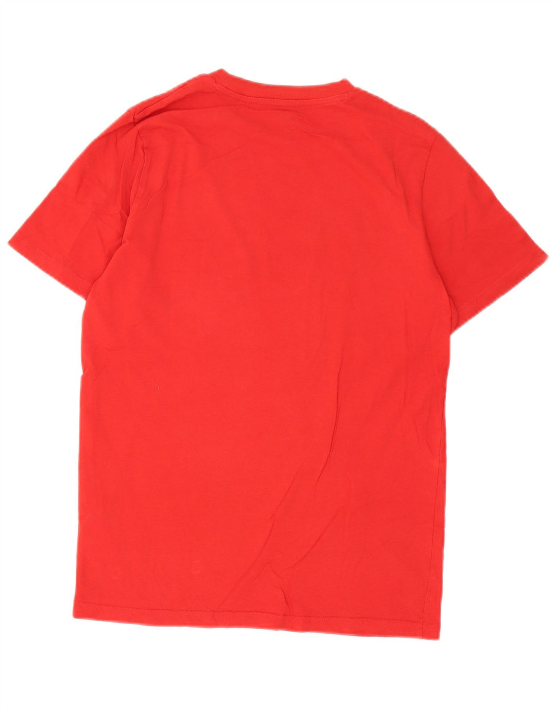 Puma Herren Grafik T-Shirt Top Small Rot Baumwolle