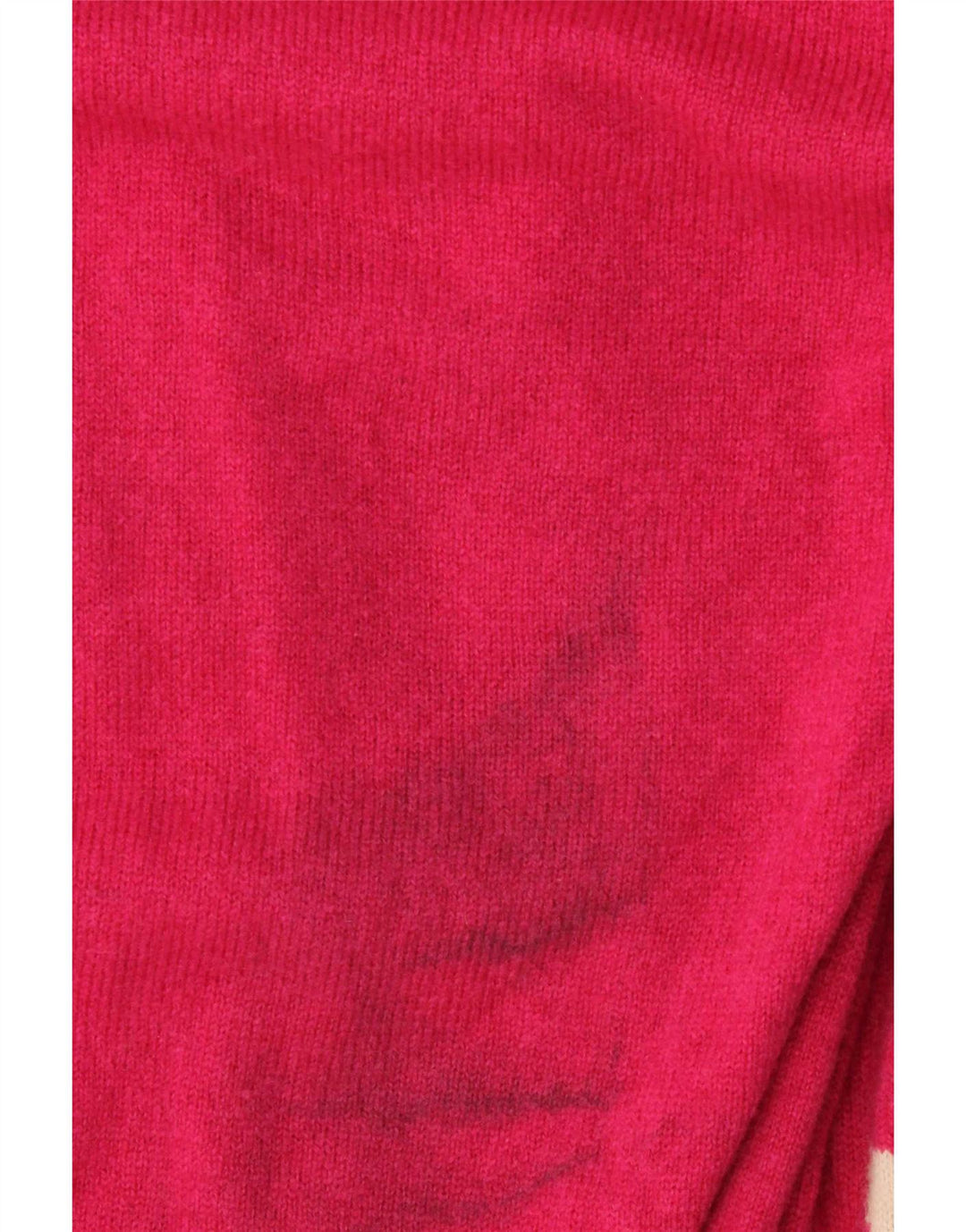 Pringle Herren-Pullover mit V-Ausschnitt, mittelrosa, geometrische Wolle