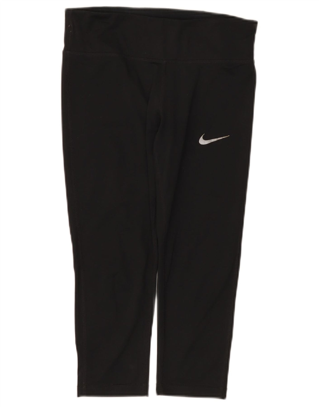 Nike Damen Dri Fit Capri Leggings UK 8 Small Schwarz