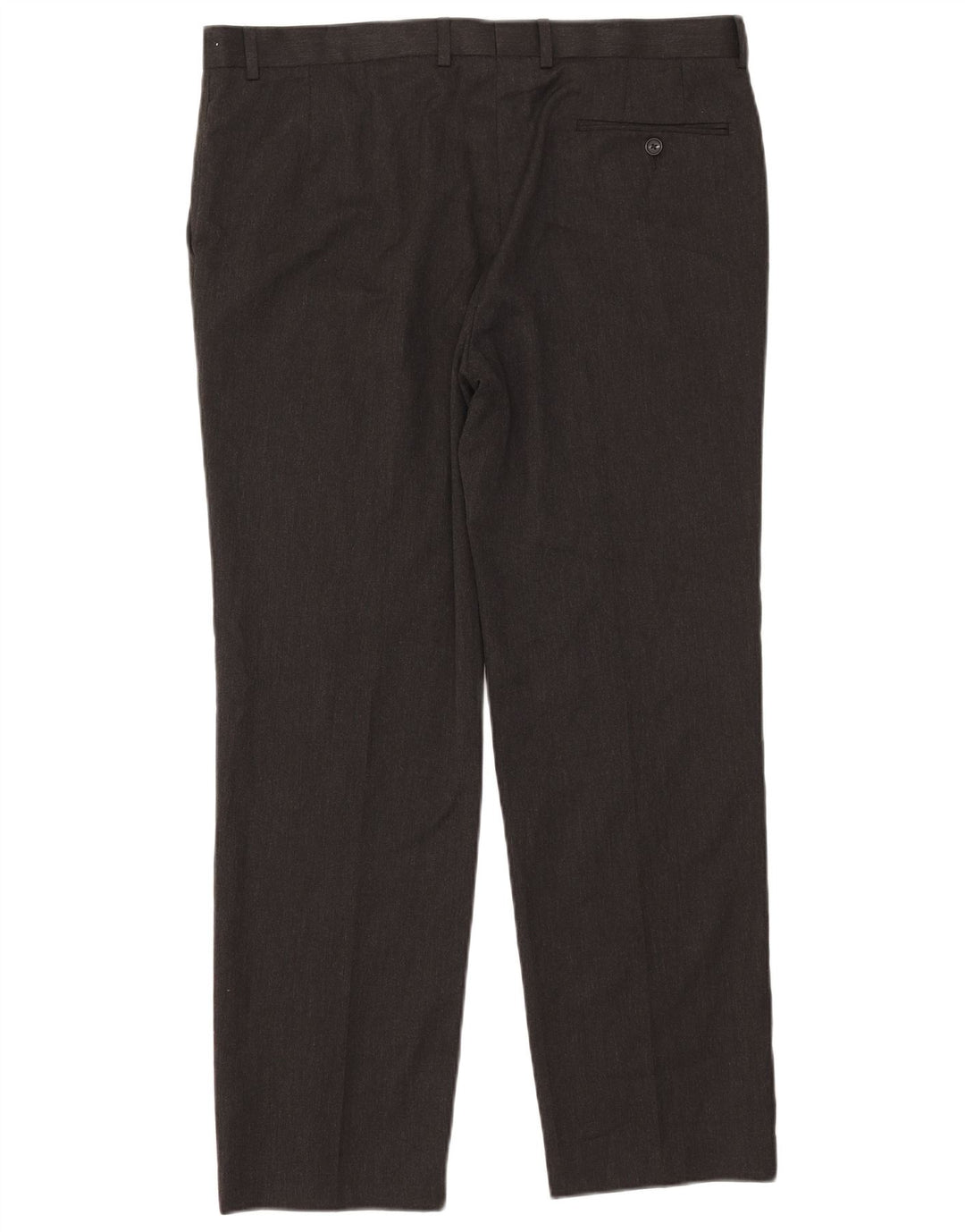 Marks & Spencer Herren-Anzughose in normaler Passform, W38, L31, grau, Polyester