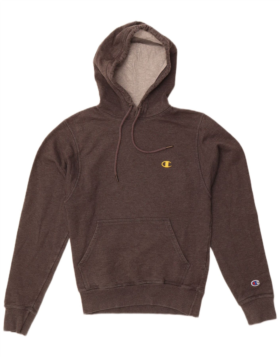CHAMPION Herren Kapuzenpullover XS Grau Baumwolle