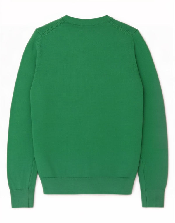 Marks & Spencer Damen-Pullover mit Rundhalsausschnitt, Gr. 12, Mittelgrün