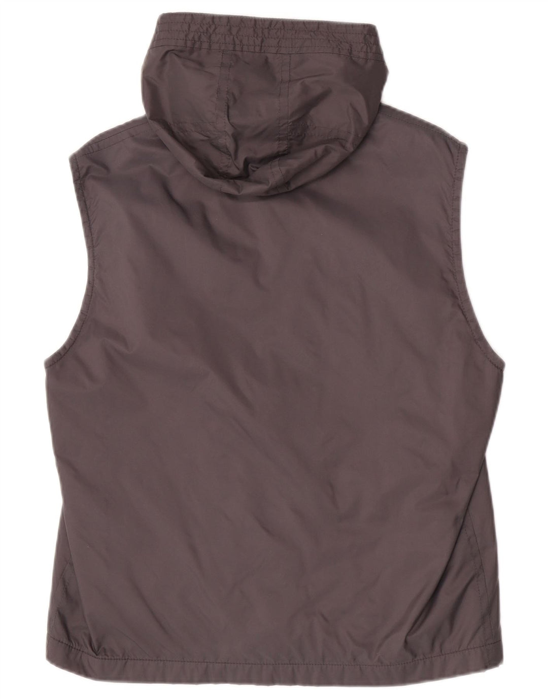 Hugo Boss Herren-Kapuzenweste, EU 52, XL, Grau, Polyamid