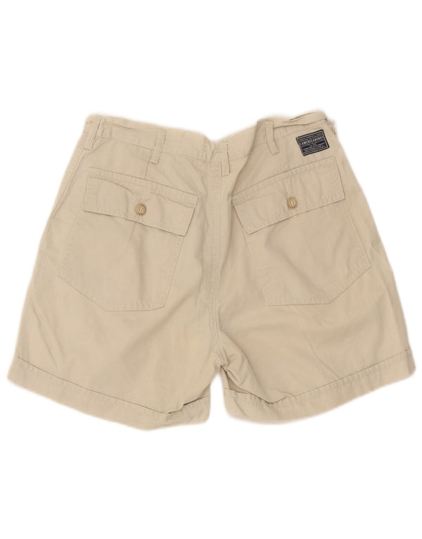 Americanino Damen Pegged Chino Shorts W30 Mittelbeige
