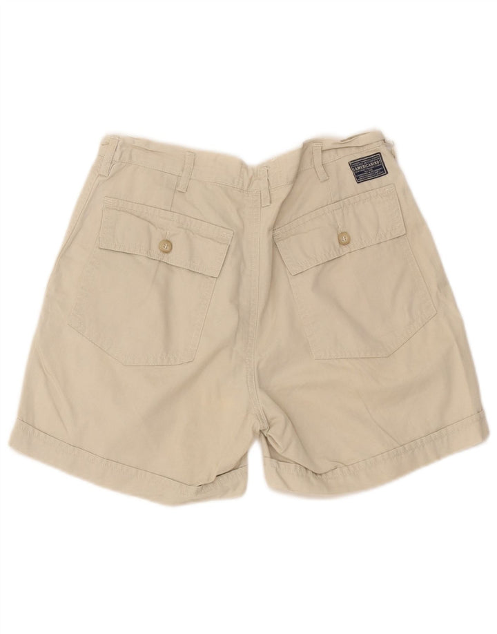 Americanino Damen Pegged Chino Shorts W30 Mittelbeige