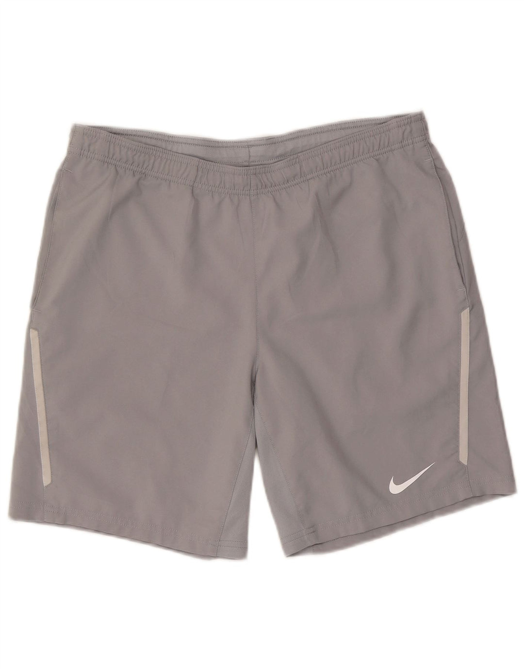 Nike Herren Dri Fit Sportshorts Mittelgraues Polyester