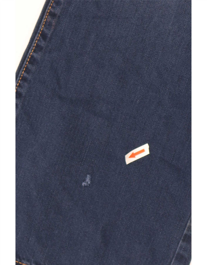 Calvin Klein Herren Bootcut Jeans W33 L30 Marineblau Baumwolle